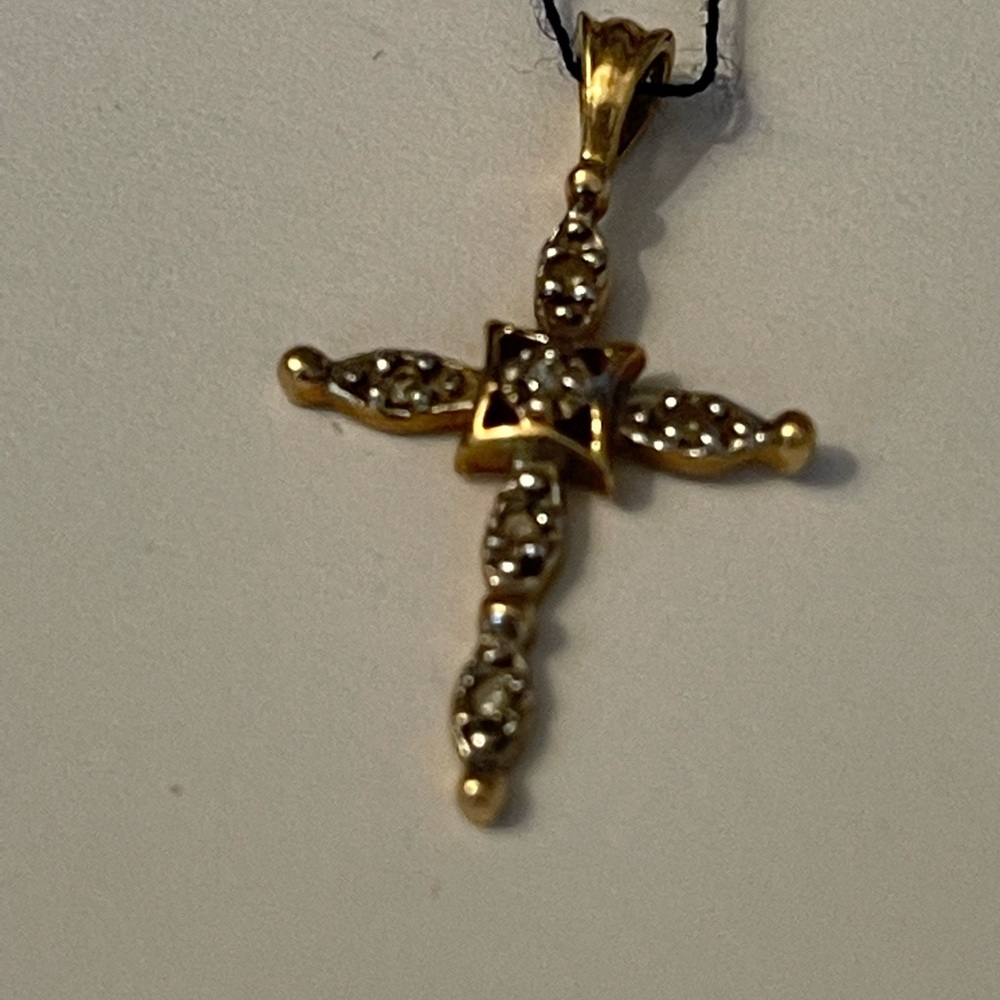Gold Cross for Chain